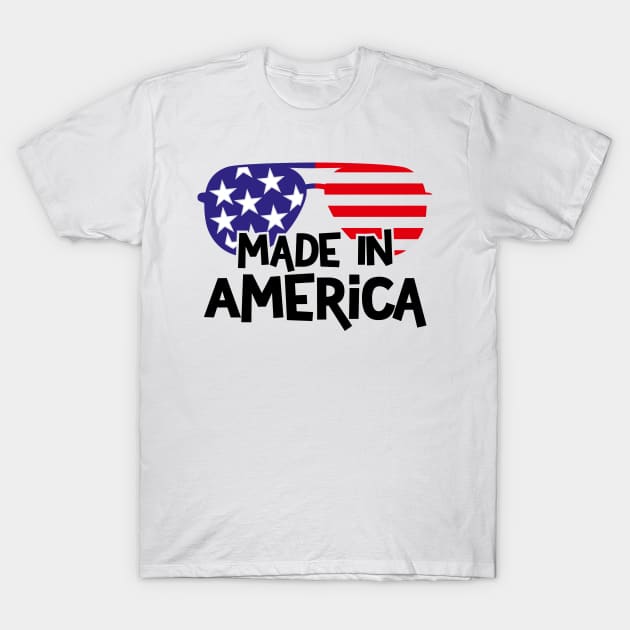 Made in America T-Shirt by NobleTeeShop